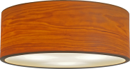 Drum - round ceiling lamp - passion4wood - woodlight